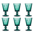 Load image into Gallery viewer, SET OF 6 WINE GLASSES - EMERAUDE