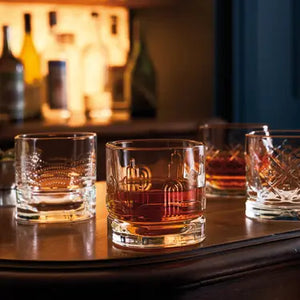 SET of 4 wiskey glasses - La Rochere