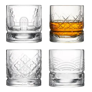 SET of 4 wiskey glasses - La Rochere