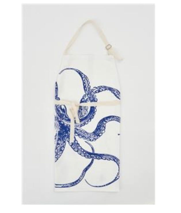 TABLIER, POULPE,  L: 63,5 cm - H: 80 cm