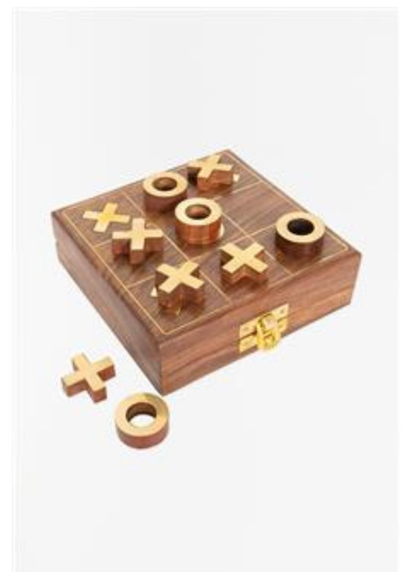 JEU-MORPION CF.BOIS 13x13cm