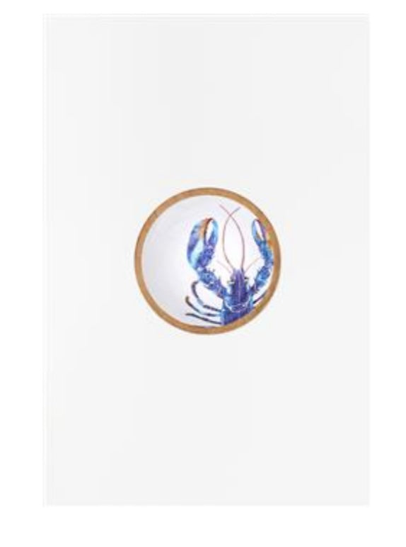 BOL, LANGOUSTE,  Ø: 22 cm - H: 13 cm (X2)