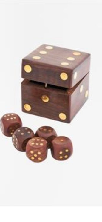 COFFRET DES grd. 7x7x7 cm