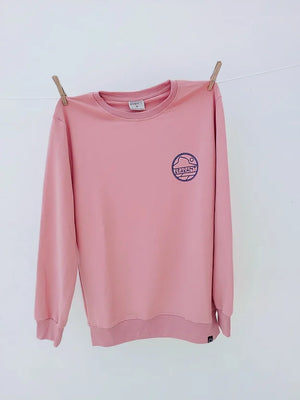 SWEATER WHALE TAIL PINK