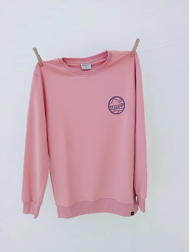 SWEATER WHALE TAIL PINK