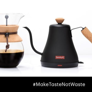 E-BODUM MELIOR Gooseneck Water Kettle 0.8L (Black)