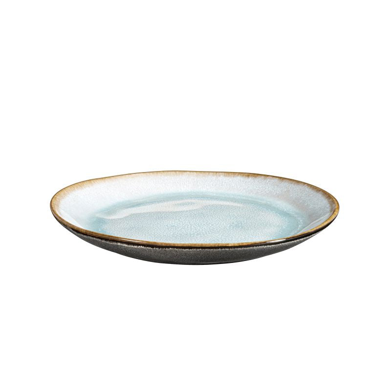 SET OF 6 DESSERT PLATES - SHADOW AQUA