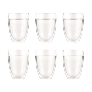 BODUM PAVINA - 6 pcs glases, double wall, medium, 0.35 l