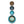 Load image into Gallery viewer, SET OF 6 SALAD &amp; PASTA PLATES - FEELING TURQUOISE
