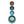 Load image into Gallery viewer, SET OF 6 DINNER PLATES - FEELING TURQUOISE
