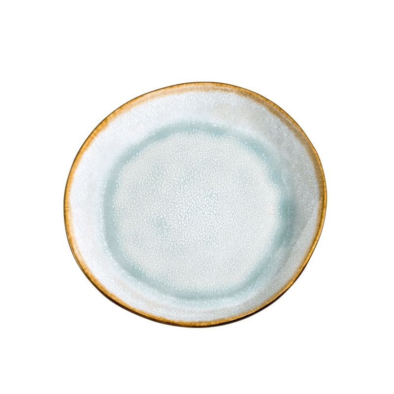 SET OF 6 DESSERT PLATES - SHADOW AQUA