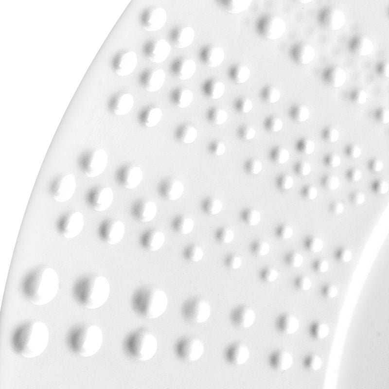 SET OF 6 PASTA PLATES - SANIA WHITE-PORCELAINE DE LIMOGE