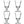 Load image into Gallery viewer, SET OF 4 WINE GLASSES - BEE COLLECTION

