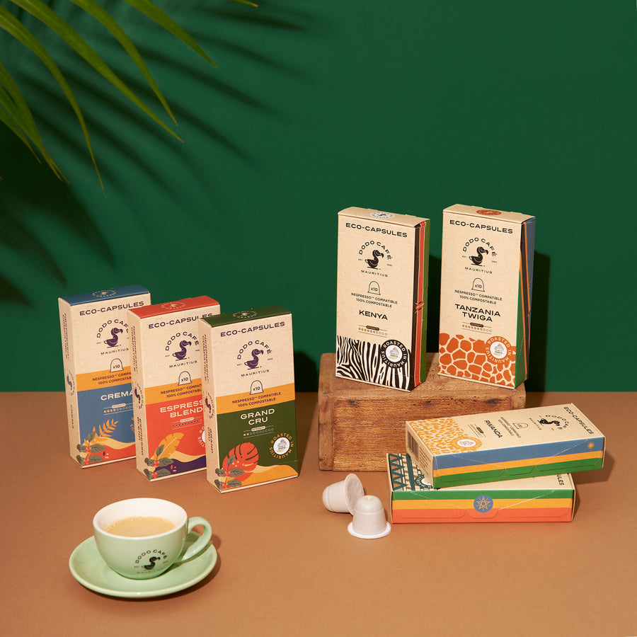 Eco-Capsules - Crema  (10 capsules/ Compatible Nespresso*)