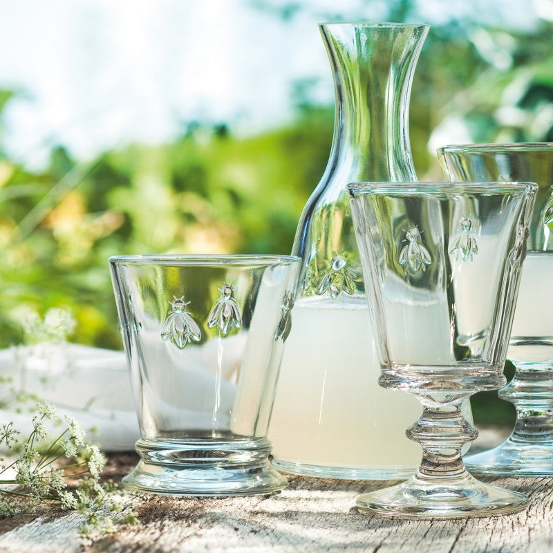 SET OF 4 TUMBLER GLASS - COLLECTION BEE