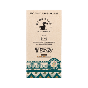 NEW AFRICAN Collection Eco-Capsules - Ethiopia Sidamo (10 capsules/ Compatible Nespresso*)