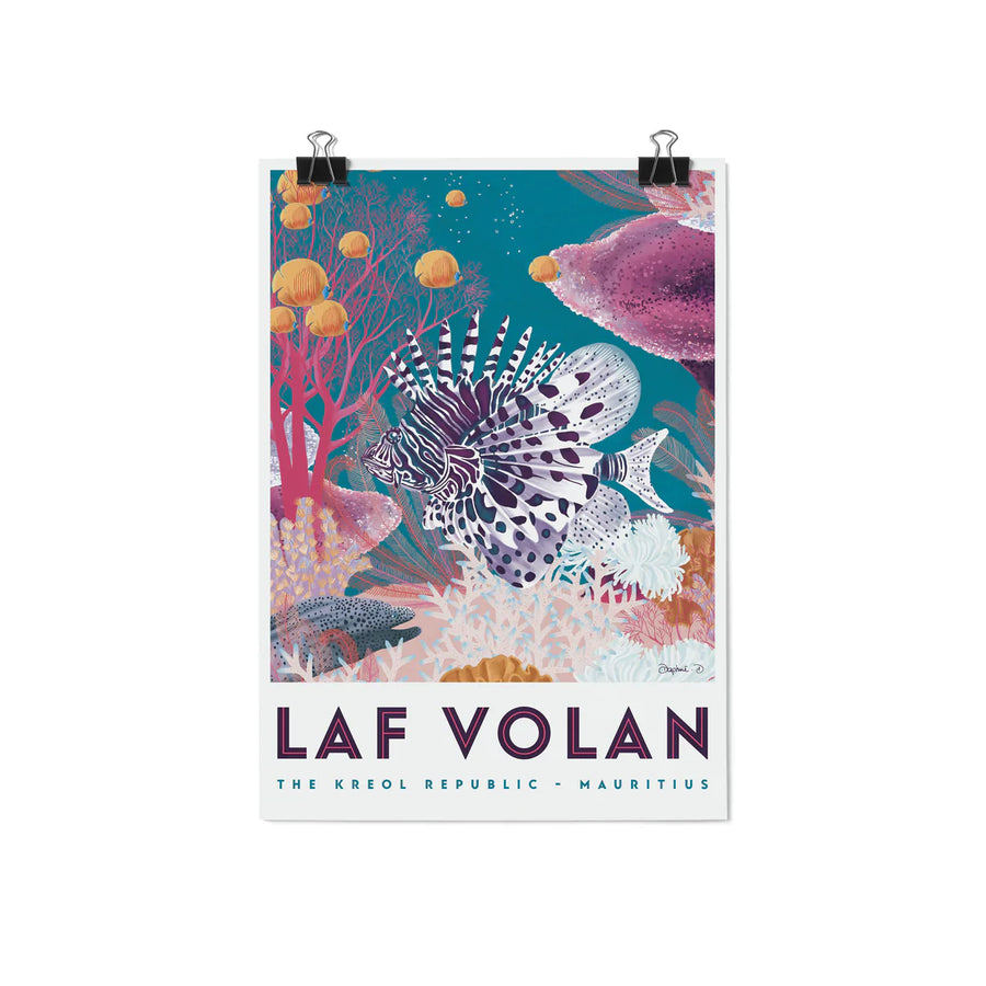 Postcard Laf - Kreol Rep