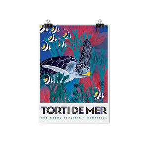 Postcard Torti - Kreol Rep