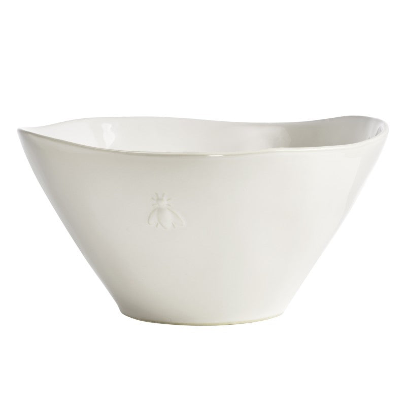CERAMIC SALAD BOWL OFF-WHITE  - COLLECTION BEE - LA ROCHERE