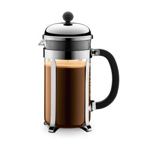 BODUM CHAMBORD - French Press, 8 cups, 1L Tritan inox