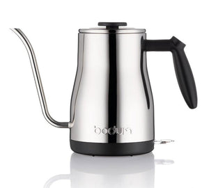 BODUM BISTRO - Gooseneck stainless steel water kettle, 1.0L