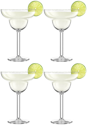 BODUM OKTETT - 4pcs Durable Margarita Glass